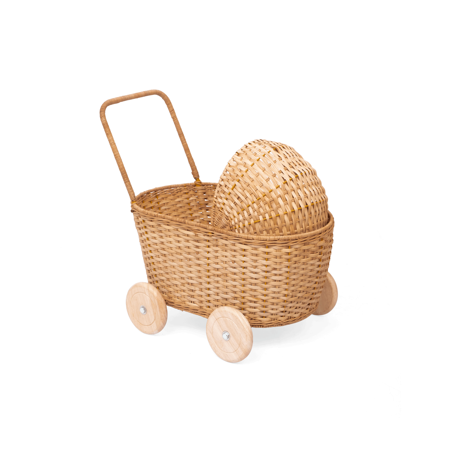 GON Stroller - rattan doll pram plus shopping cart for double play time