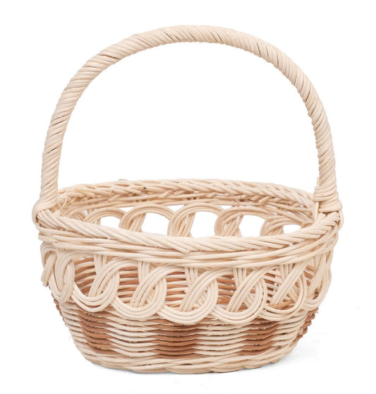 Rattan Easter basket